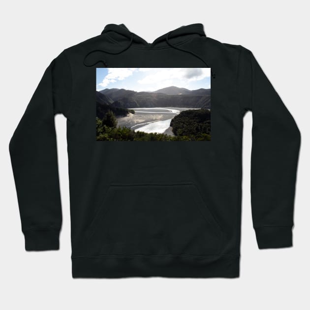 View from Arthurs Pass, New Zealand Hoodie by HazelWright